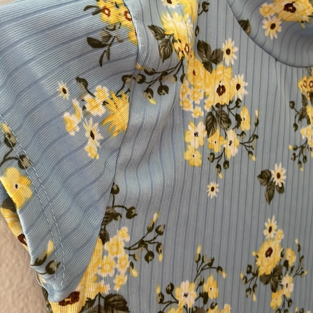 Vintage flower crop